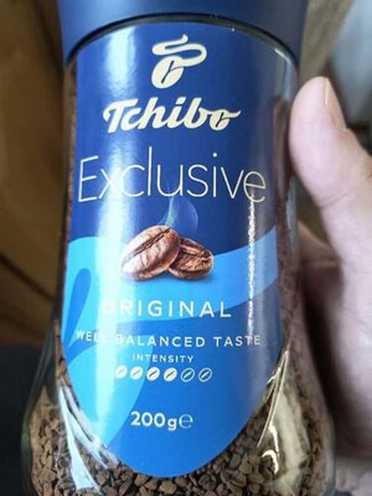 Tchibo Exclusive instant coffee - 200g for demanding connoisseurs