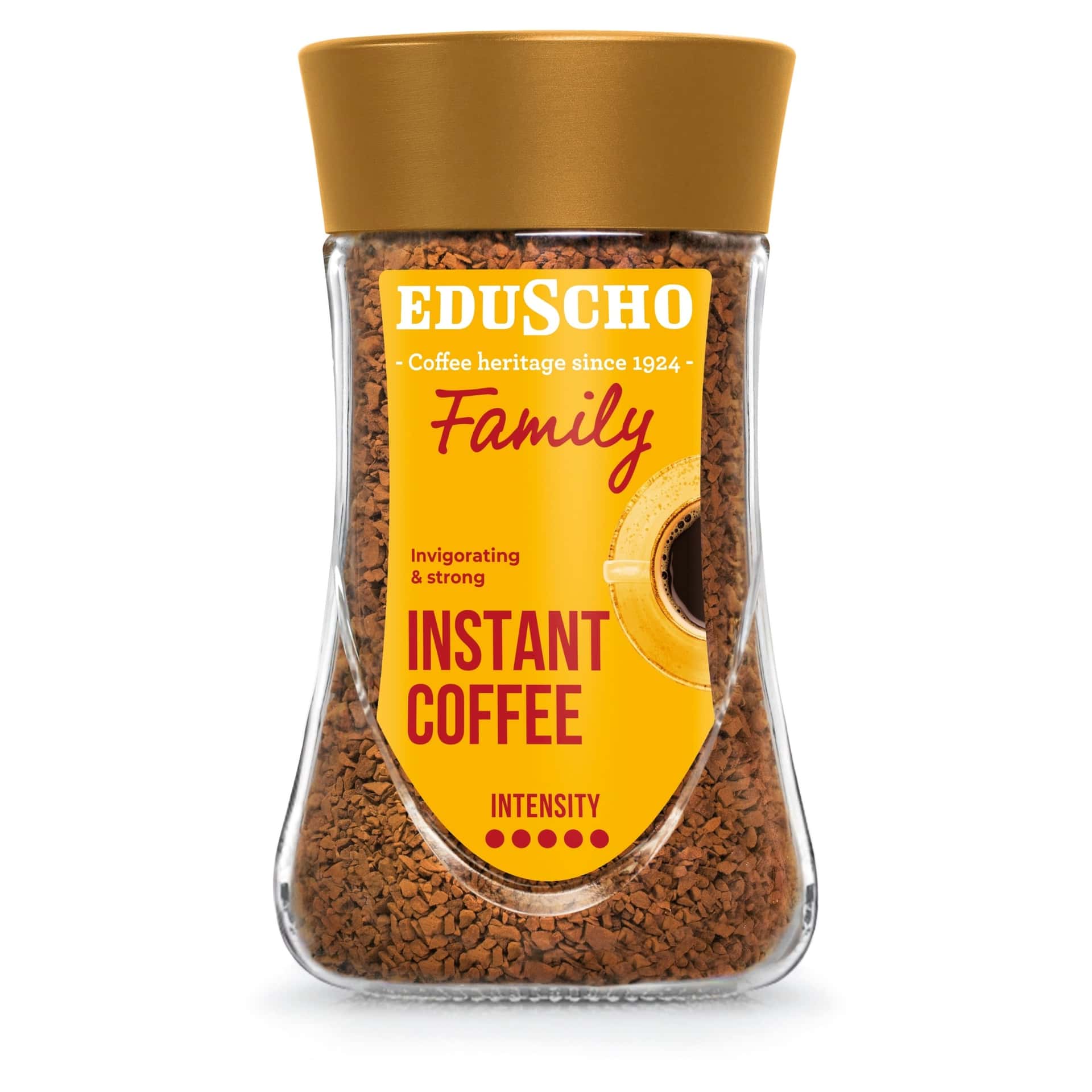 Tchibo Family instant coffee - perfect for waking up