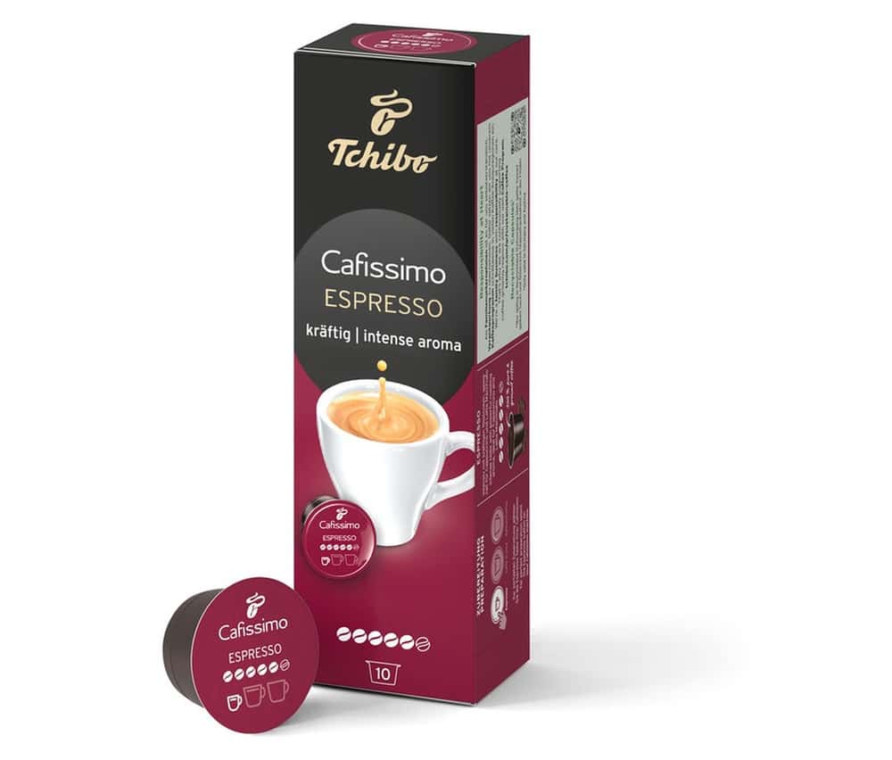 Tch Cafis Espres Intense - Coffee capsules, strong aroma, intense flavor