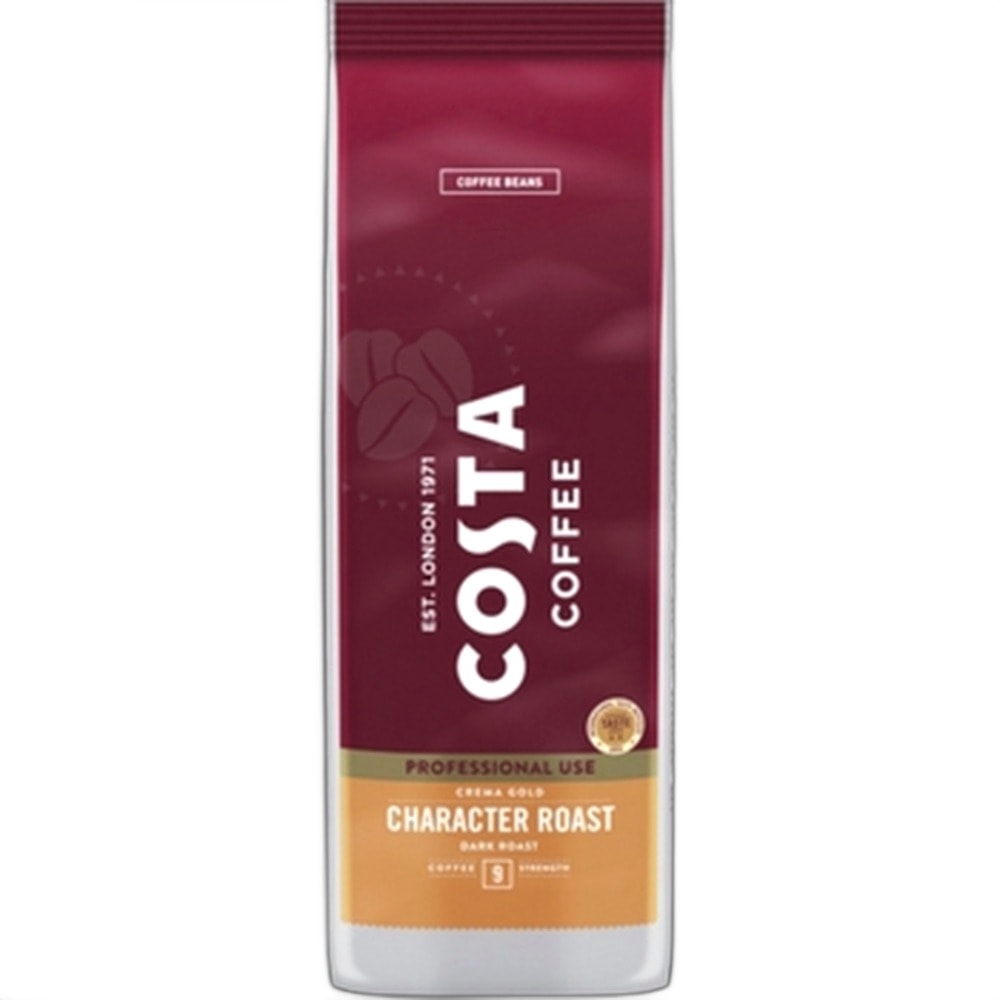 Costa Coffee Pro Crema Gold - Coffee Beans 1 kg for Connoisseurs