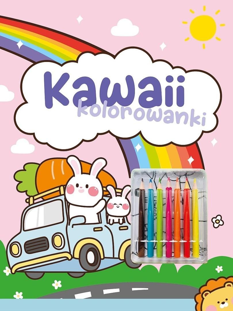Kawaii Coloring Book Pink - Cute fun for everyone!