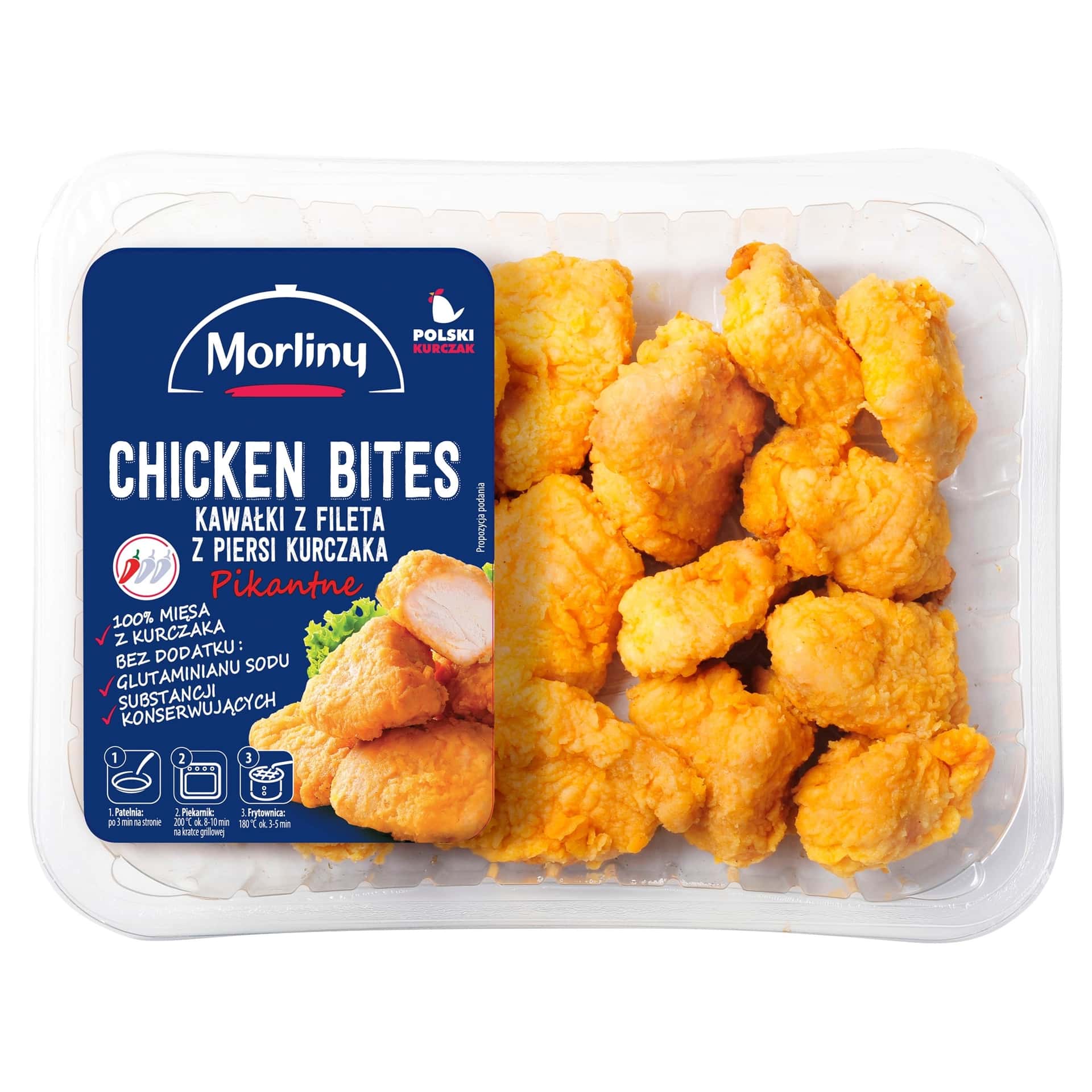 Morliny Chicken Bites - Chicken pieces 400g - perfect for a quick lunch