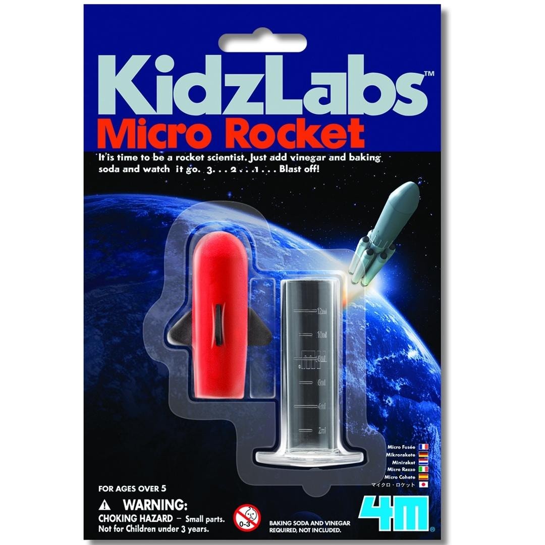 KidzLabs Micro Rocket - Experiment set for kids