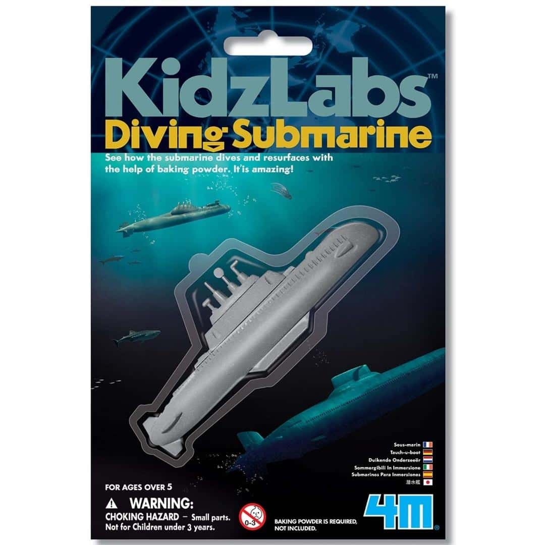 KidzLabs Pocket Diving Submarine - educational toy for kids