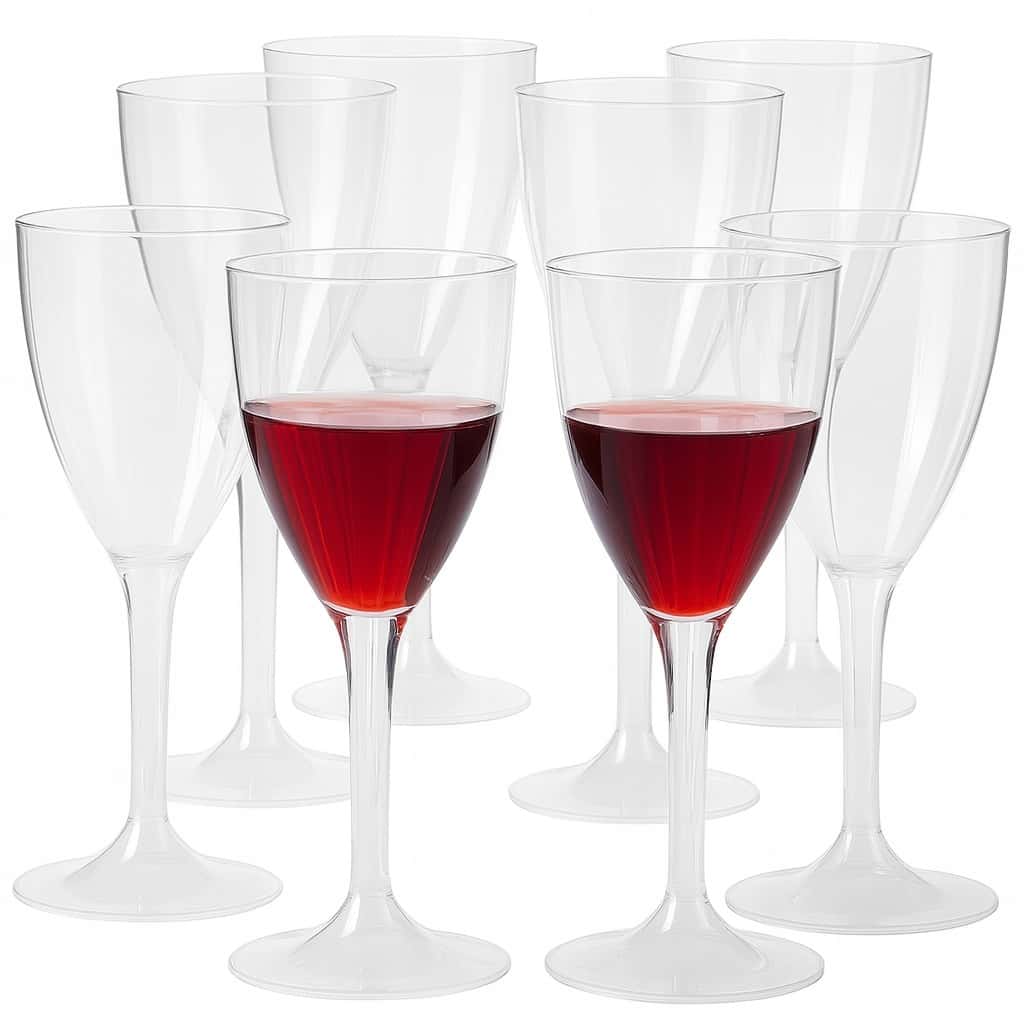 Wine glasses 160 ml - elegant set of 8 pieces