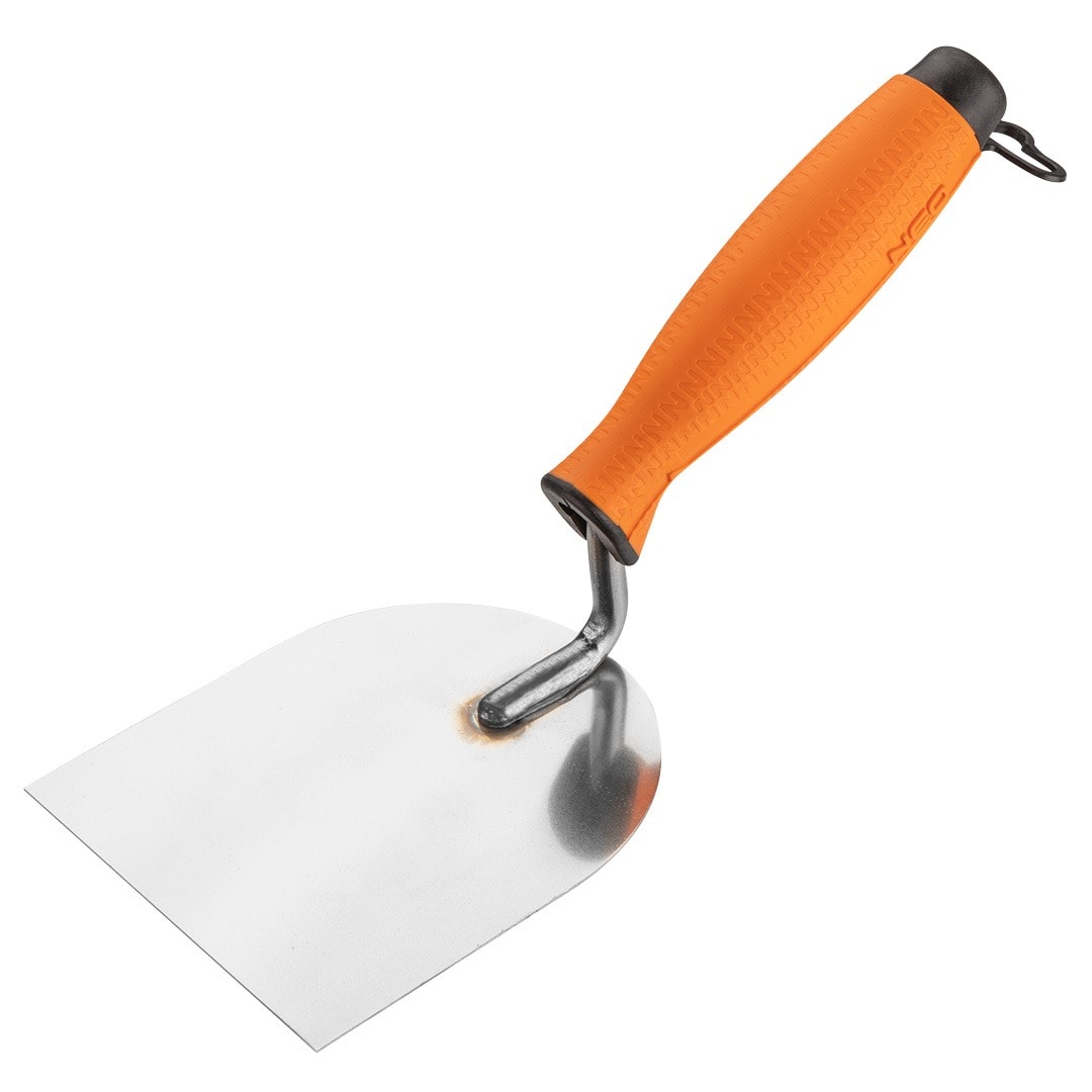 NEO Plastering trowel horseshoe shape 100 mm - ideal for gypsum plaster