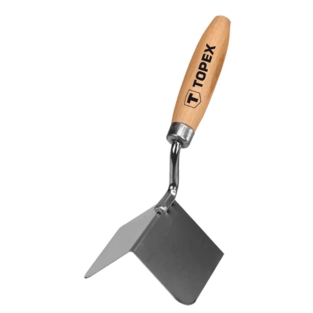 TOPEX External stucco trowel 85 x 60 mm - precision tool