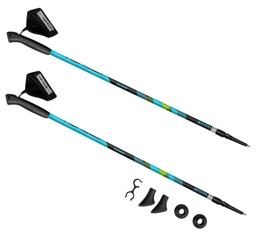 Spokey Meadow Nordic Walking Poles - Adjustable, comfortable and safe
