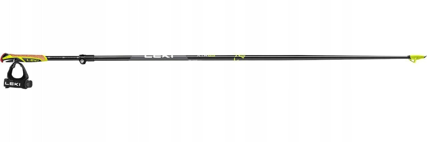 Leki SR XTA 6.5 Vario - Ski poles yellow 165 cm