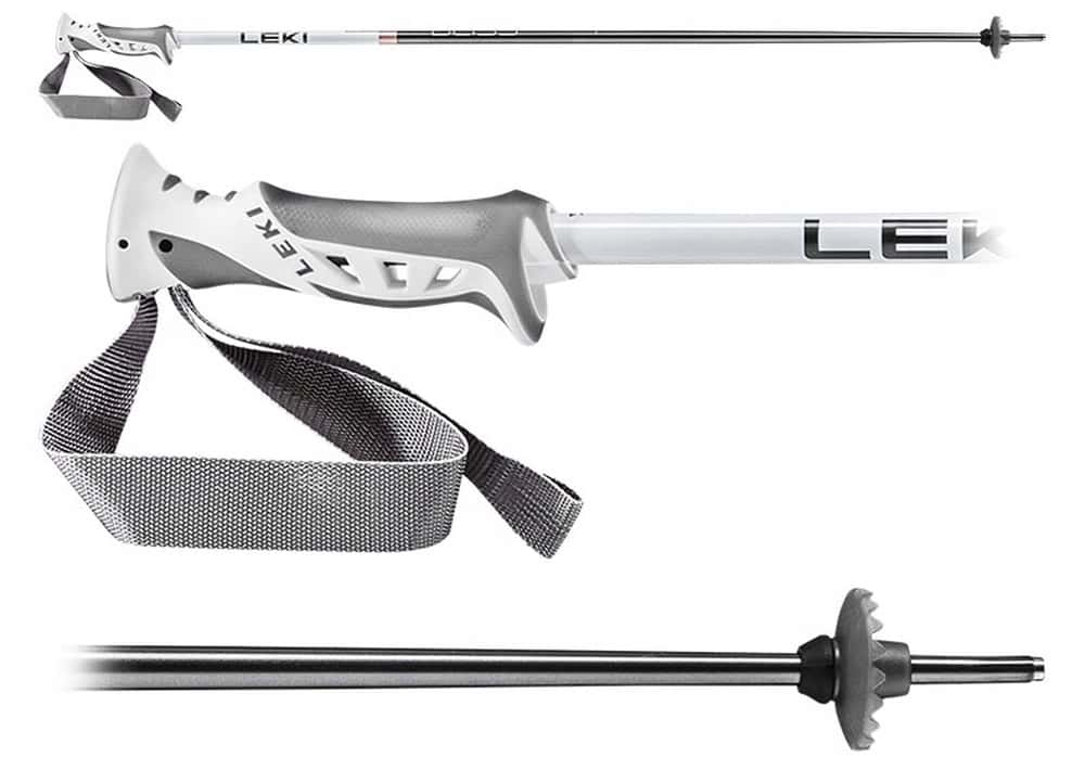 LEKI Bliss Resegold Trekking Poles 125 cm - perfect for mountain trips