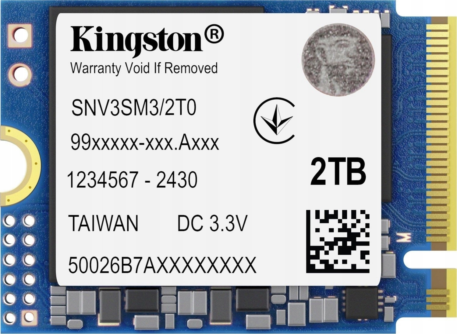 Kingston NV3 Dysk SSD 2TB M.2 2230 PCIe 4.0 NVMe