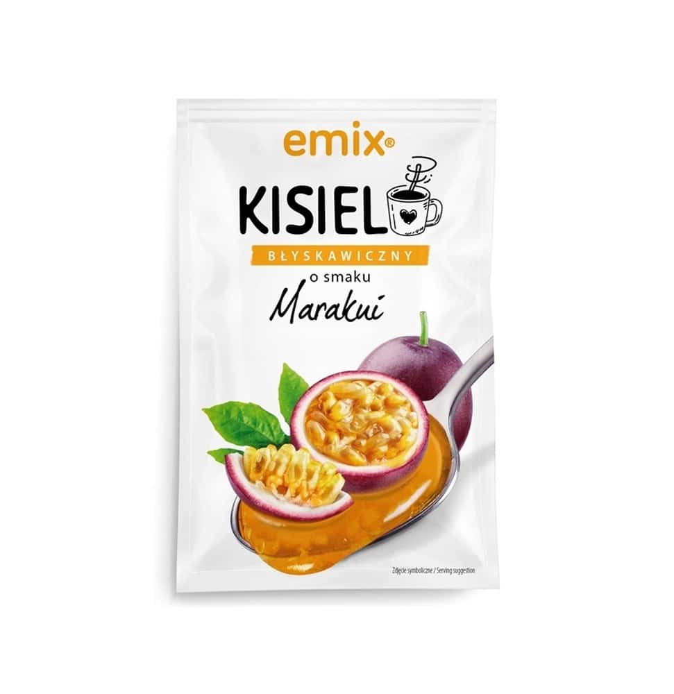 Emix Maracuja Kissel 30 g - exotic taste for every occasion