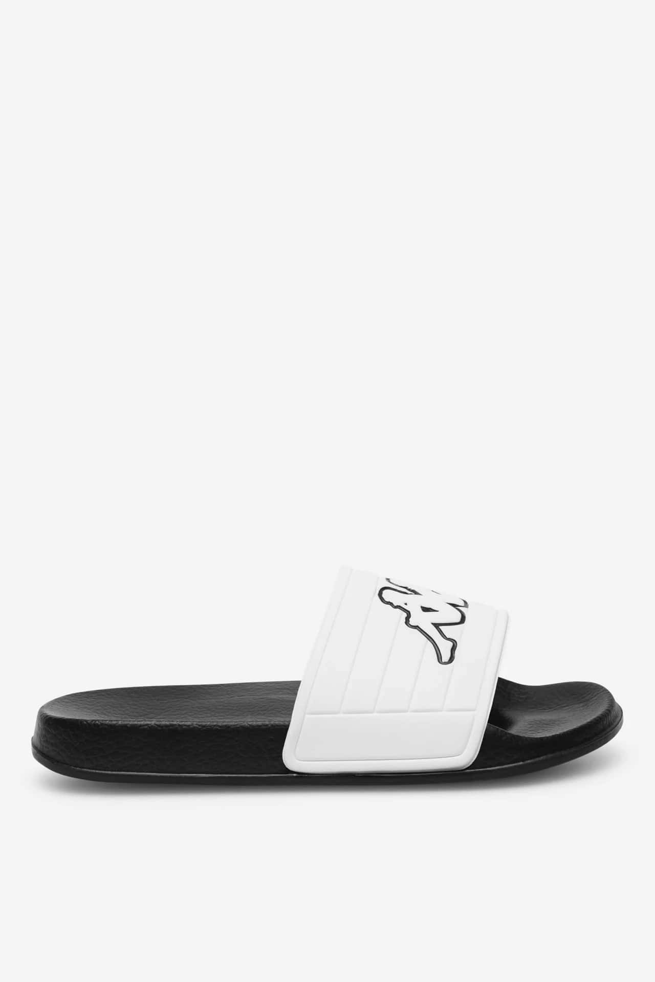 D.KON Women's flip-flops SK-19 white - perfect for summer