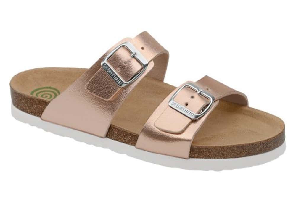 Women's slippers D.R. golden - perfect for summer