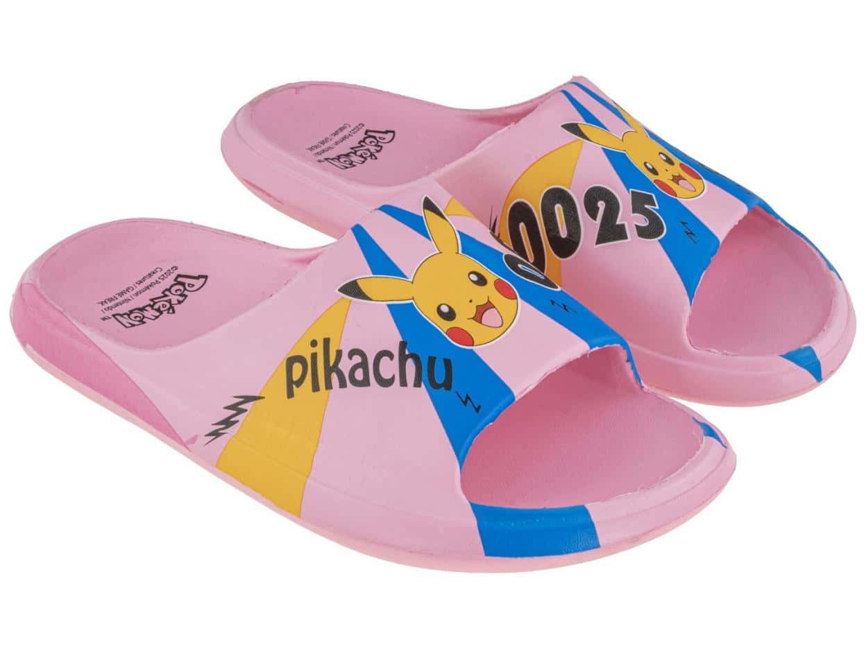 Pokemon Children's Flip-Flops Pikachu Size 25 - perfect for summer