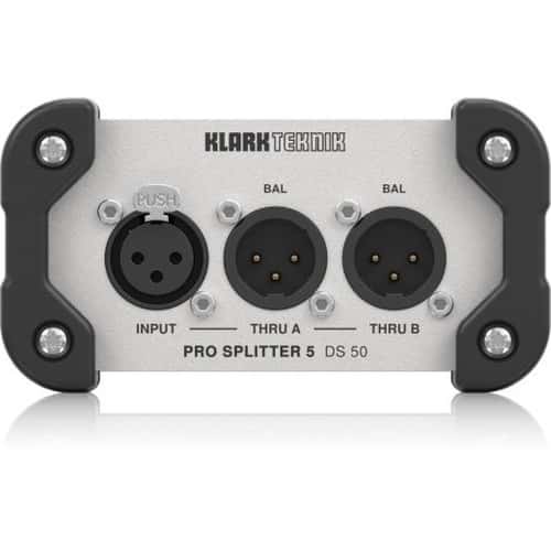 Klark Teknik DS 50 - Passive 5-Channel Splitter for Professionals