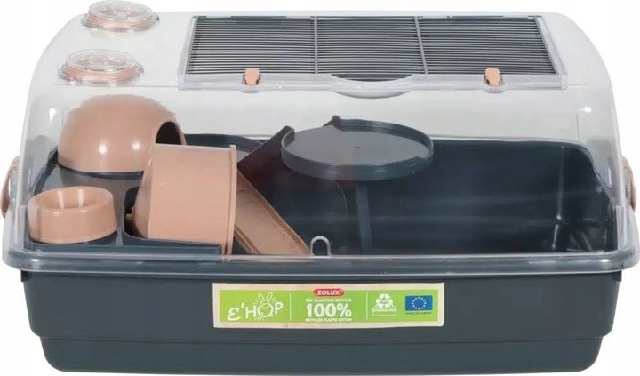 Zolux EHOP Hamster Cage 55 cm pink - perfect home for your pet