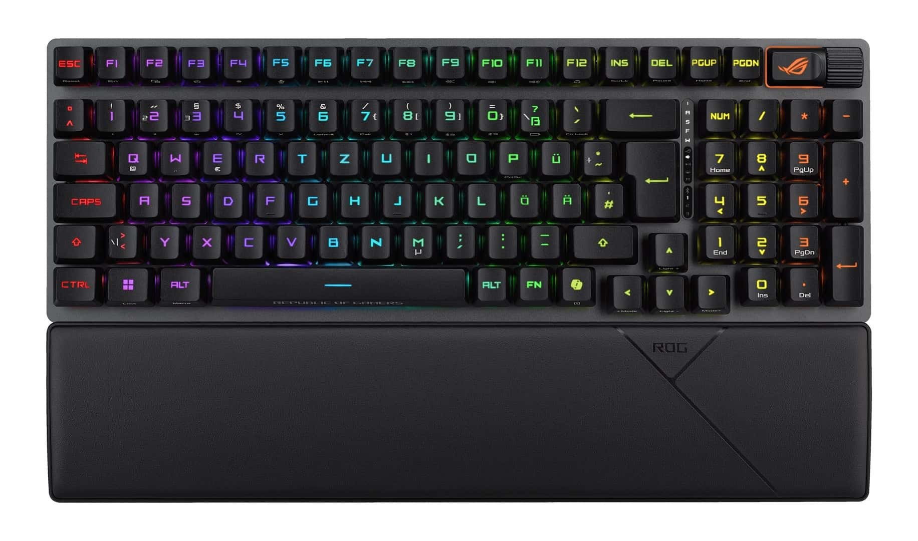 Asus ROG Strix Scope II 96 RX Wireless BLK - Keyboard for demanding gamers