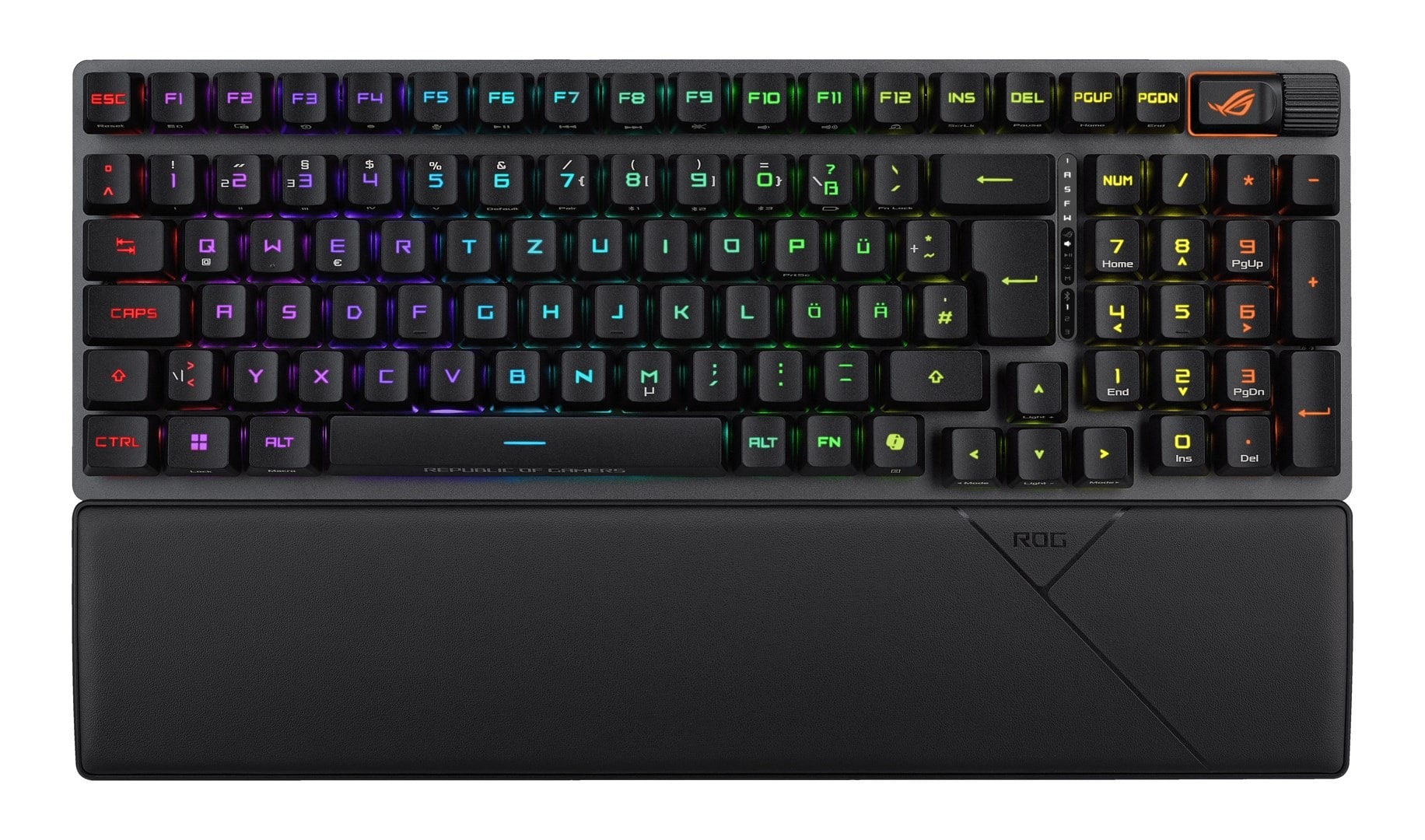 Asus ROG Strix Scope II 96 RX Wireless BLK - Keyboard for demanding gamers