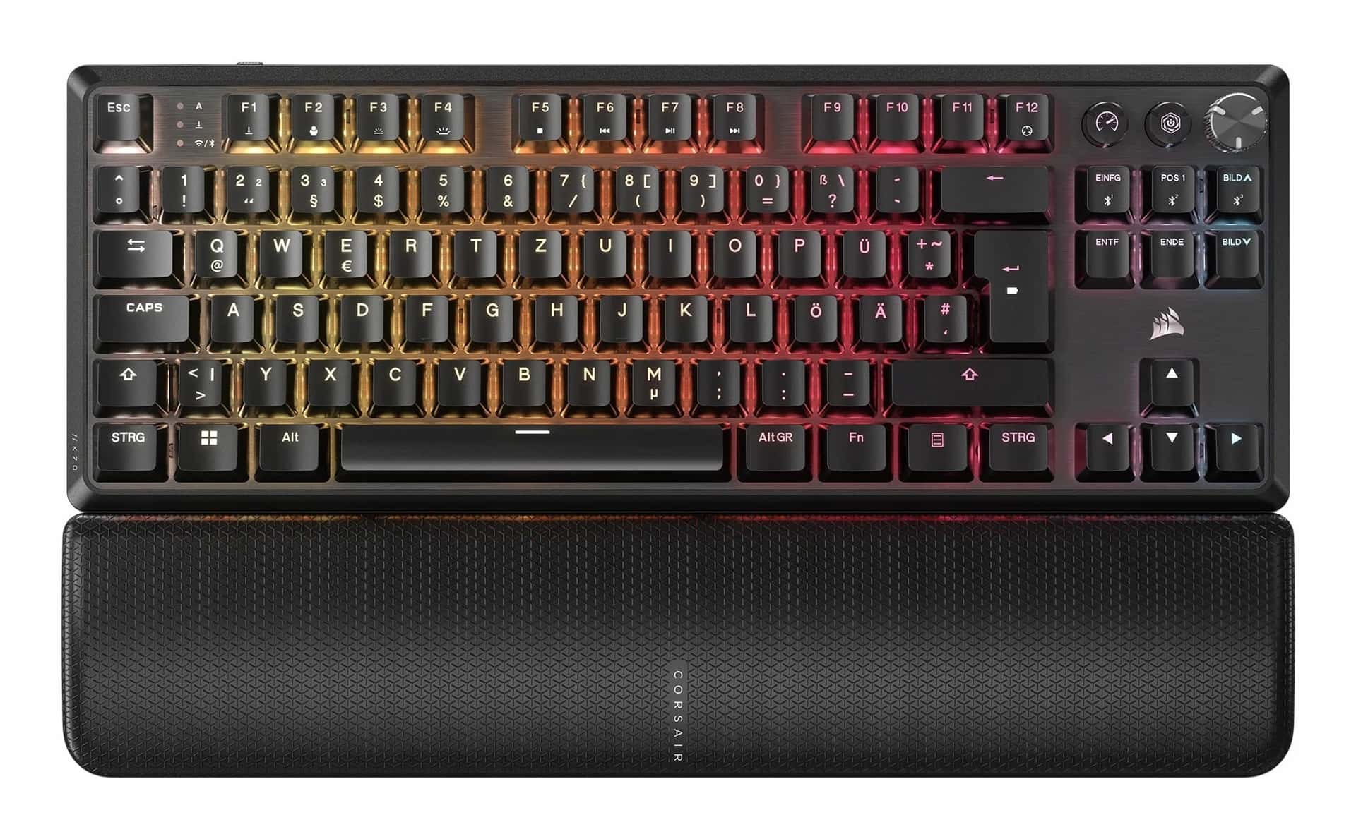 CORSAIR K70 Core TKL - Wireless RGB LED Keyboard for Gamers