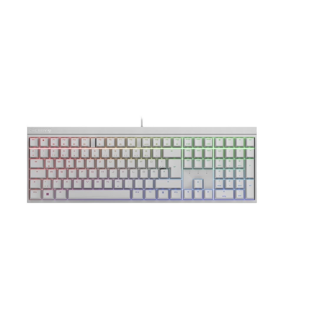 CHERRY MX 2.0S RGB White - Wired mechanical gaming keyboard