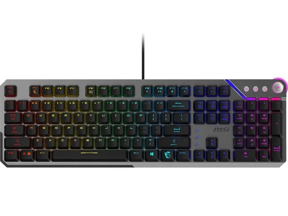 MSI Strike 600 Silent DE GAMING - Keyboard for demanding gamers