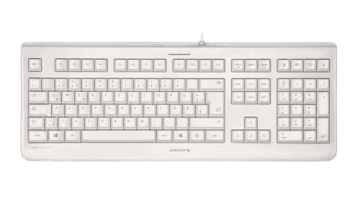 Cherry KC 1068 - Corded keyboard with Swiss layout, Grey