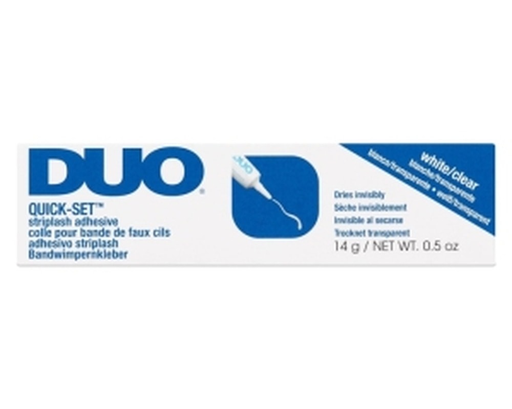 Ardell Duo Quick-Set Clear - Eyelash Adhesive 14 g for perfect makeup