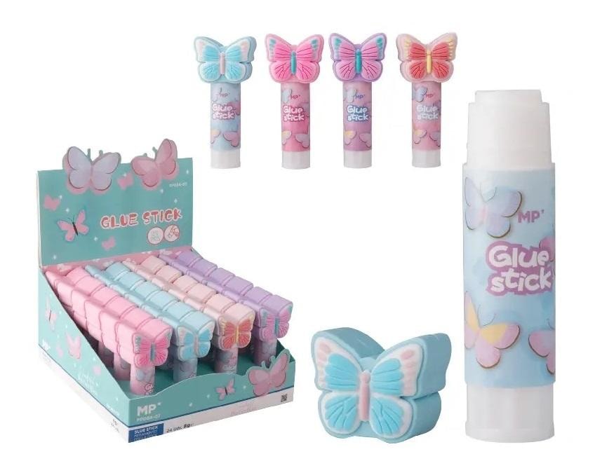 Motylki Glue stick 8g - 24 pieces - ideal for school and home