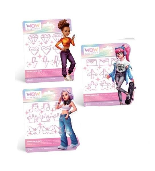Wow Generation Notebook Clips - 9 pieces for better organization