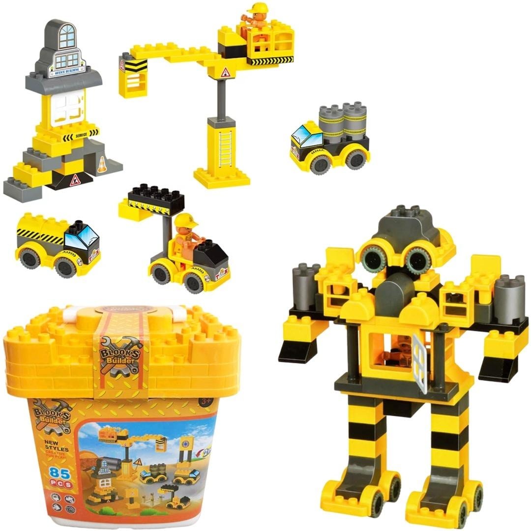 Trifox Construction blocks Brooks Builder - 85 pieces