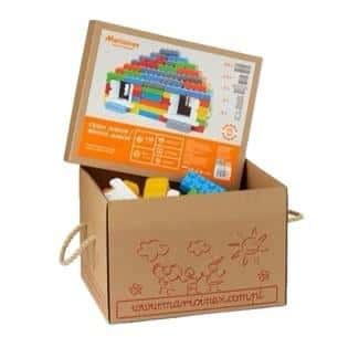 Marioinex Construction blocks Bricks Junior 140 pieces - ideal for creative play