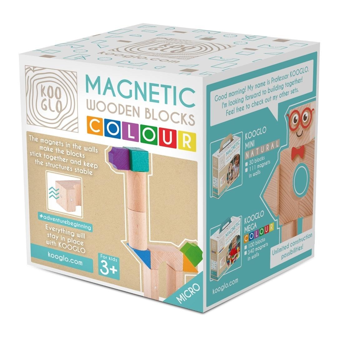 Kooglo Micro Giraffe - Wooden building blocks