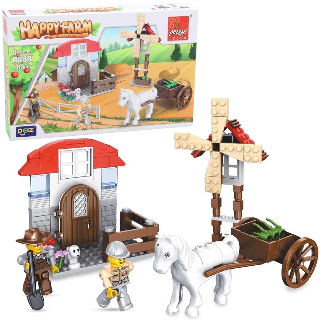 Farm Blocks - Construction set 183 pieces