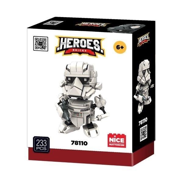 Heros Blocks - 184 pieces - Develop your child's creativity!