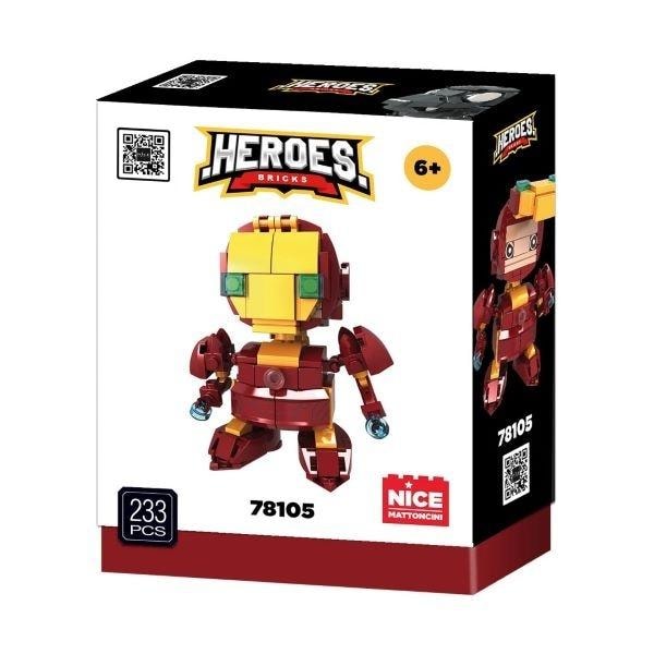 Heros Blocks - 195 pieces of creative fun for kids