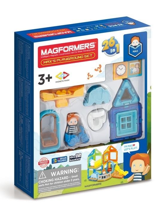 Magformers Magnetic blocks House Max'S Playground - creative fun for every child