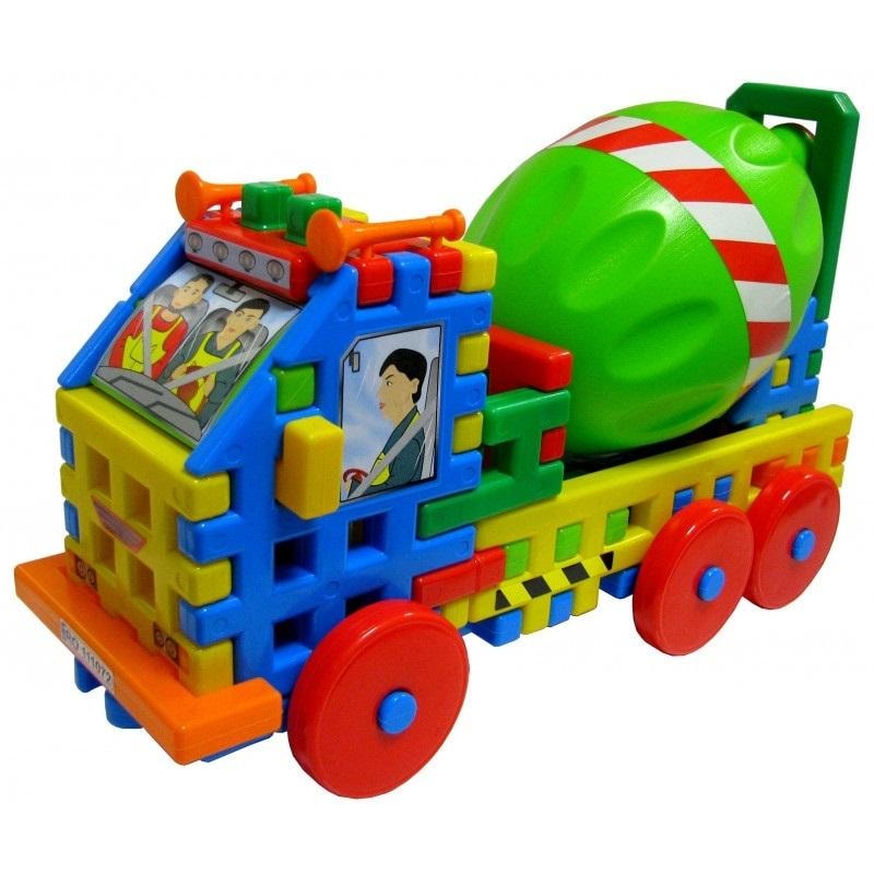 Macyszyn Toys Construction blocks Concrete mixer - develop creativity!