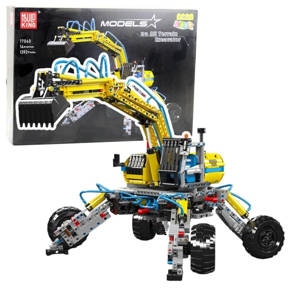 Mudking All-Terrain Excavator Blocks - 1392 pieces
