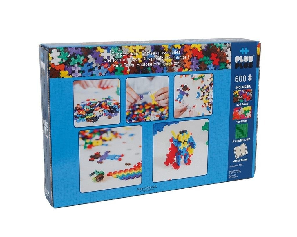 Plus-Plus Construction Blocks Tube basic 240 pieces - creative fun for kids