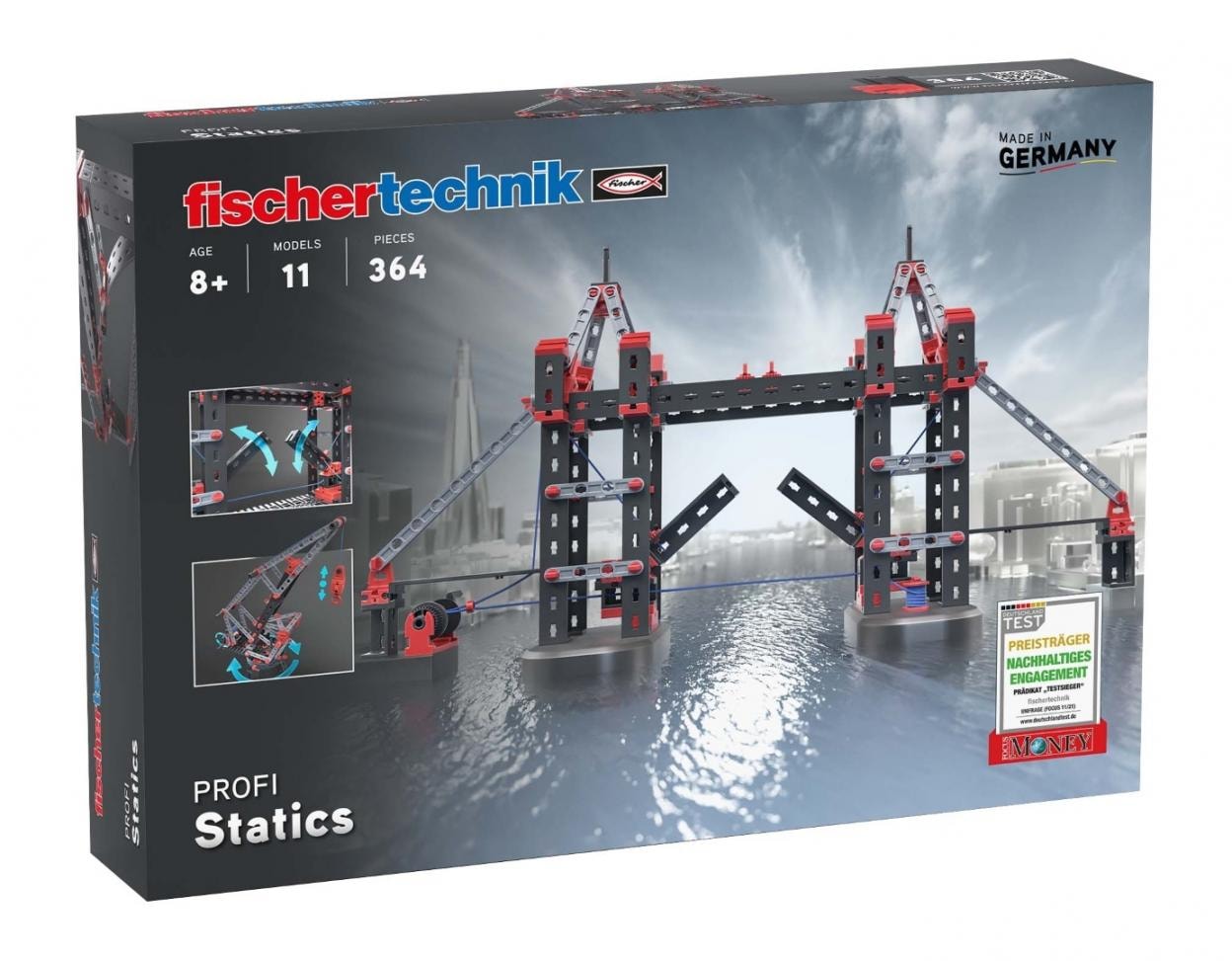 Fischertechnik Statics construction set - introduction to the world of engineering