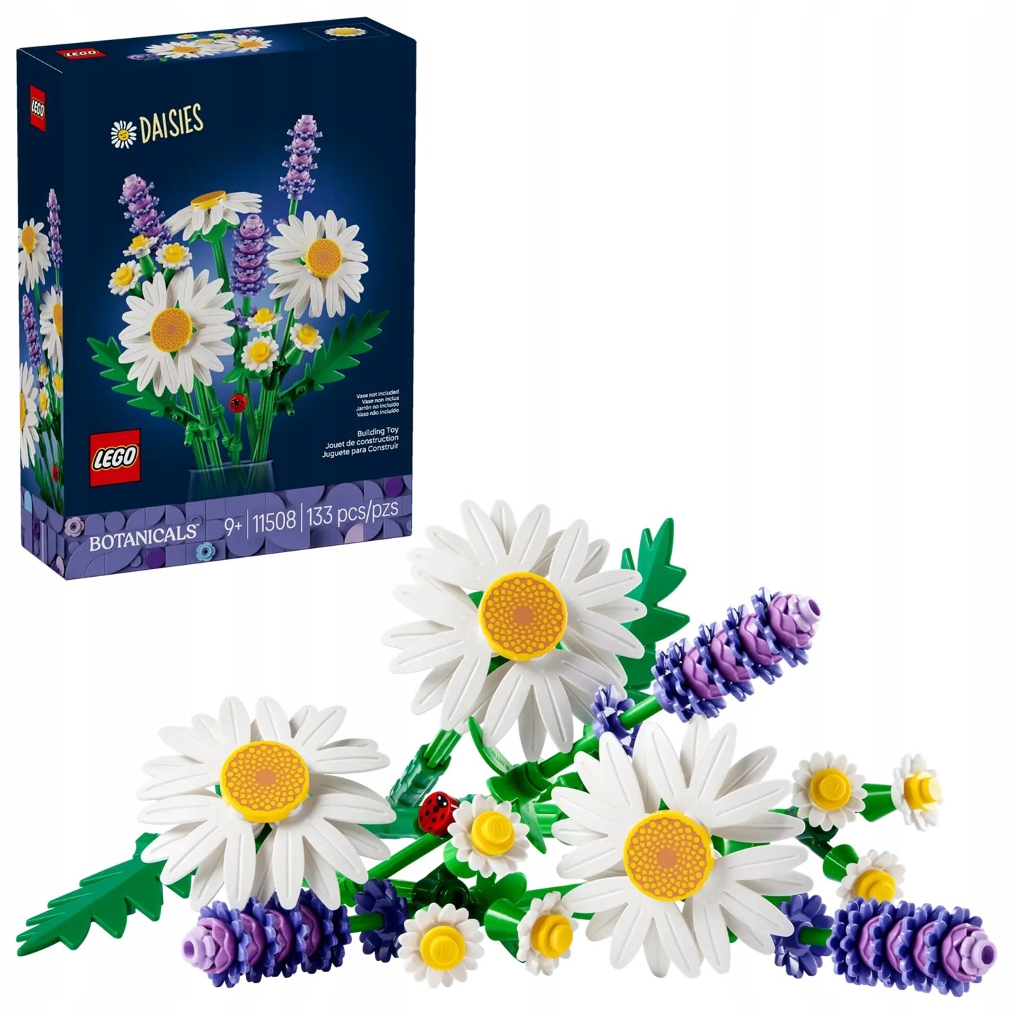 LEGO Botanical Daisies and Lavender - Building block set for kids