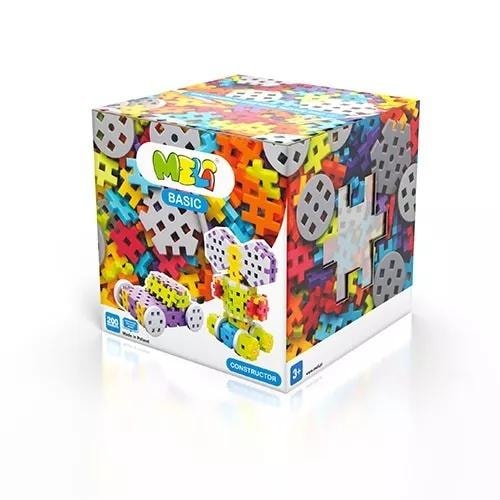 Meli Basic Constructor - Building blocks 200 pieces - develop imagination