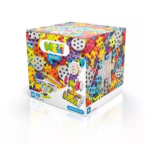 Meli Basic Constructor - Building blocks 400 pieces - Develop creativity!