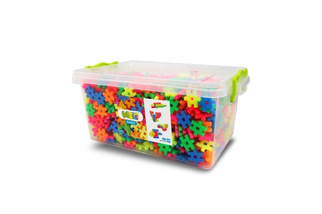 Meli Basic Neon Edu - 1200 pieces for creative kids