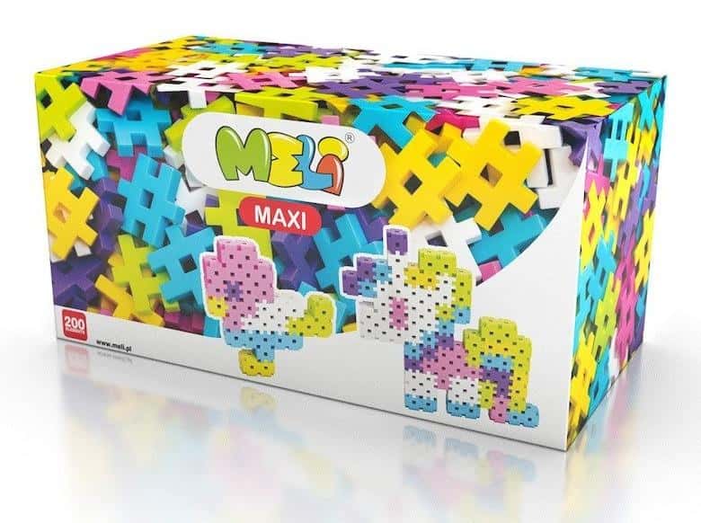 Meli Maxi Pink - Blocks for kids 200 pieces
