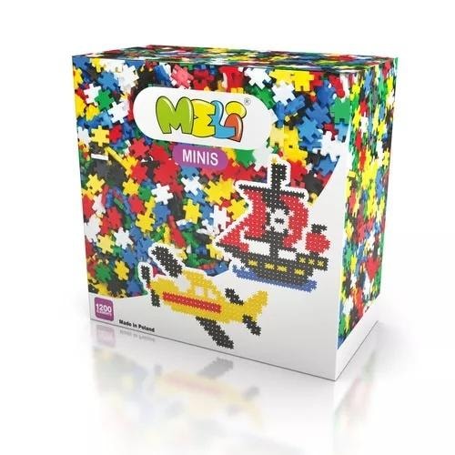 Meli Minis - Construction blocks 1200 pieces - develop creativity!