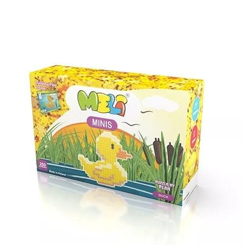 Meli Minis Duck Construction Blocks - 250 pieces of creative fun