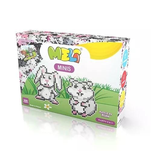 Meli Minis Fluffy 2in1 - Creative blocks for your child