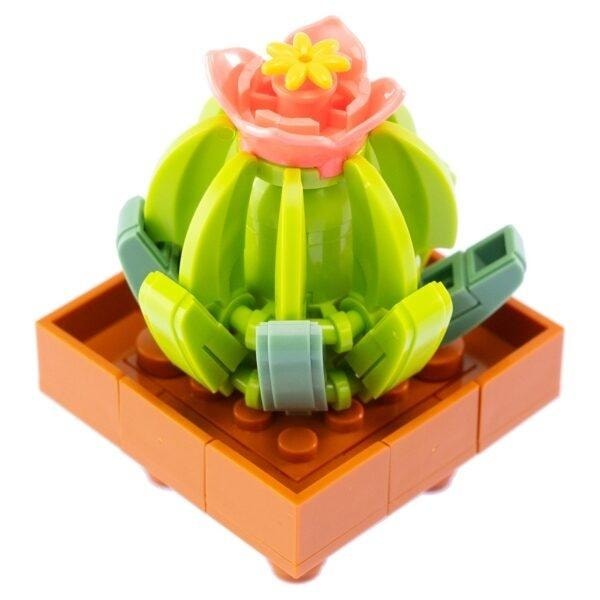 Nice Building Blocks Mini Flowers Ariocarpus 136 pieces - Build your own flower!
